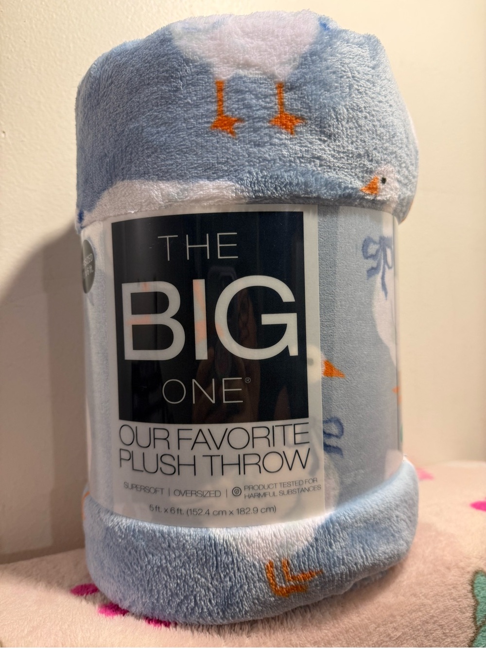 New The Big One Goose Throw Blanket